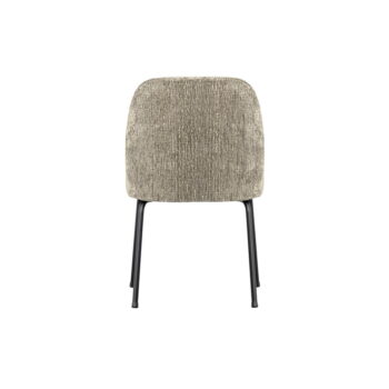 Krémové zamatové jedálenské stoličky v súprave 2 ks Vogue – BePureHome - Image 4