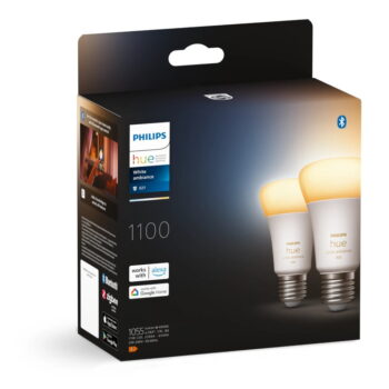 LED žiarovky v súprave 2 ks E27, 11 W White ambiance – Philips Hue - Image 3