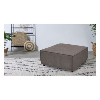 Svetlohnedá menčestrová podnožka Nihad modular – Bobochic Paris - Image 2