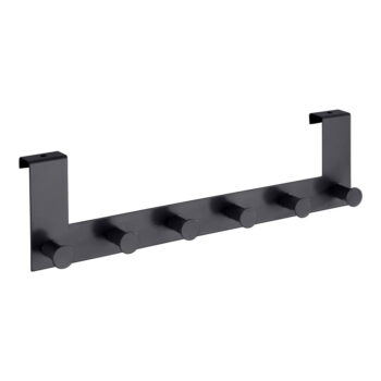 Čierny kovový vešiak na dvere 39 cm Celano – Wenko - Image 2