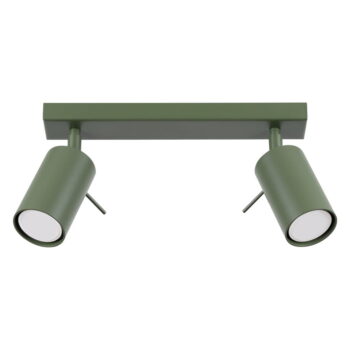 Zelené stropné svietidlo 6x30 cm Etna – Nice Lamps