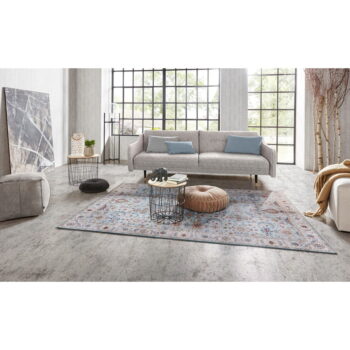 Modro-béžový koberec Nouristan Vivana, 160 x 230 cm – Obrázok 2