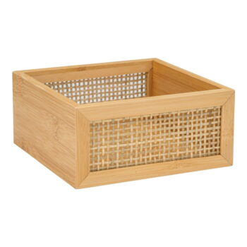 Bambusový kúpeľňový organizér Wenko Allegre, 15 x 7 cm – Obrázok 2