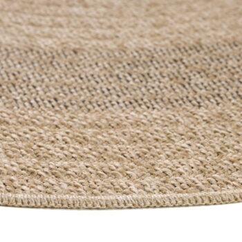 Čierno-béžový okrúhly vonkajší koberec ø 160 cm Comilla – Ayyildiz Carpets - Image 6