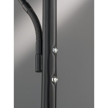 Čierna LED stmievateľná stojacia lampa (výška 180 cm) Dent – ​​Fischer & Honsel - Image 4