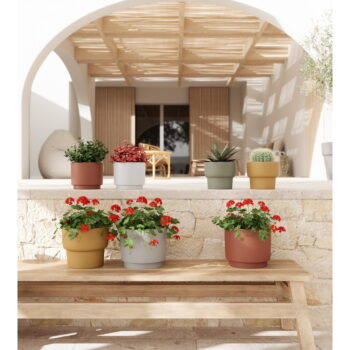 Keramický ručne vyrobený kvetináč ø 20 cm Echo – Artevasi – Obrázok 6