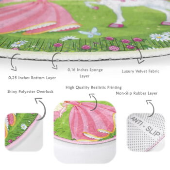 Detský koberec ø 80 cm Comfort – Mila Home - Image 8