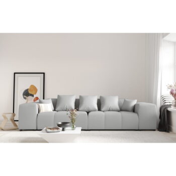 Sivý modul pohovky Rome - Cosmopolitan Design - Image 6