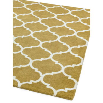 Okrovožltý ručne tkaný vlnený koberec 120x170 cm Albany – Asiatic Carpets – Obrázok 5