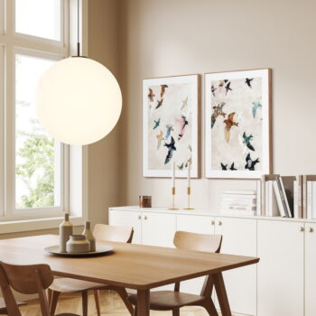 Obraz 30x40 cm Abstract Birds – Malerifabrikken - Image 2