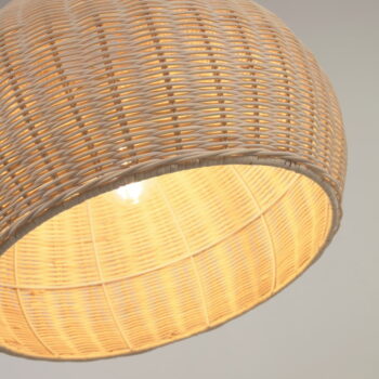 Ratanové tienidlo v prírodnej farbe ø 45 cm Deyarina - Kave Home - Image 2