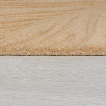 Svetlohnedý vlnený koberec Flair Rugs Lino Leaf, 160 x 230 cm - Image 4