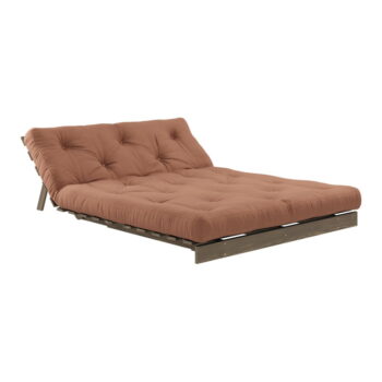 Rozkladacia pohovka v oranžovomedenej farbe 140 cm Roots – Karup Design - Image 2