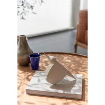 Soška z dubového dreva (výška  11,5 cm) Tica – Gazzda - Image 9