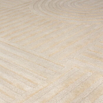 Béžový vlnený koberec 200x290 cm Zen Garden – Flair Rugs - Image 3