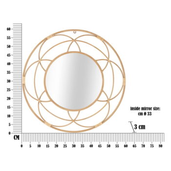 Nástenné zrkadlo ø 60 cm Valencia - Mauro Ferretti - Image 6