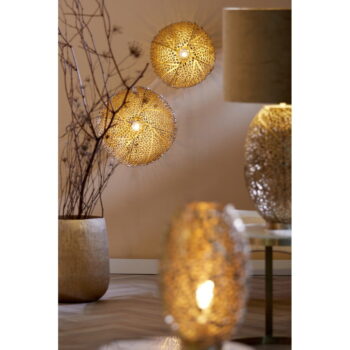 Nástenné svietidlo v zlatej farbe ø 45 cm Sinula – Light & Living - Image 2