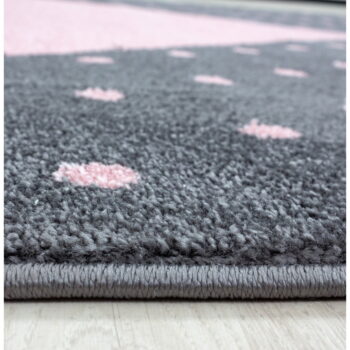 Ružovo-sivý detský koberec 80x150 cm Bambi – Ayyildiz Carpets - Image 5