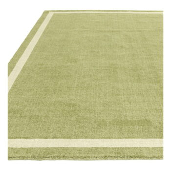 Khaki ručne tkaný vlnený koberec 200x300 cm Albi – Asiatic Carpets - Image 4