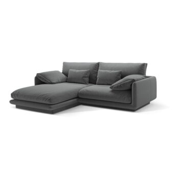 Tmavosivá rohová pohovka (ľavý roh) Torino – Micadoni Home - Image 3