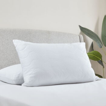 Vankúš 2 ks 74x48 cm Quilted Comfort Embossed – Catherine Lansfield – Obrázok 2