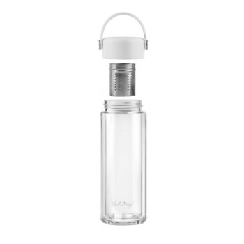 Biela sklenená fľaša 350 ml Fuori – Vialli Design - Image 5