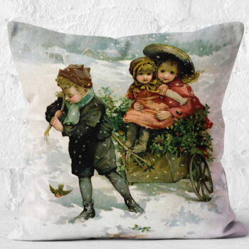 Obliečka na vankúš s vianočným motívom 43x43 cm – Mila Home - Image 5