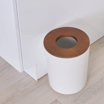Biely odpadkový kôš iDesign Eco Vanity - Image 3