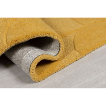 Žltý koberec z vlny Flair Rugs Gigi, 160 × 230 cm - Image 4