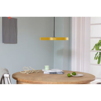 Okrovožlté LED závesné svietidlo s kovovým tienidlom ø 43 cm Asteria Medium – UMAGE - Image 2