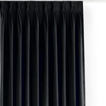 Čierny zamatový dimout záves 400x250 cm Velto – Filumi - Image 6