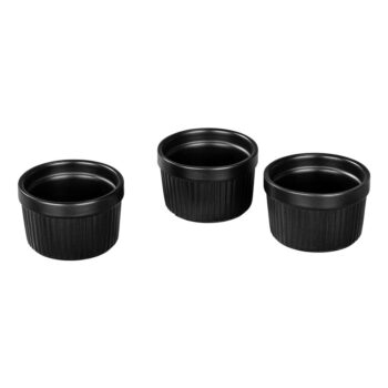 Čierne keramické servírovacie misy v súprave 3 ks ø 8 cm Ewi - Wenko - Image 3