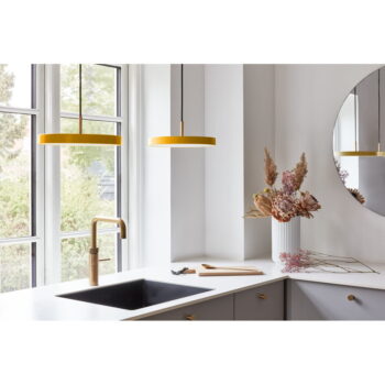 Žlté LED závesné svietidlo s kovovým tienidlom ø 31 cm Asteria Mini – UMAGE – Obrázok 2