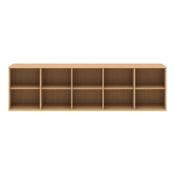 Závesná knižnica v dekore duba v prírodnej farbe 220x61 cm Mistral – Hammel Furniture