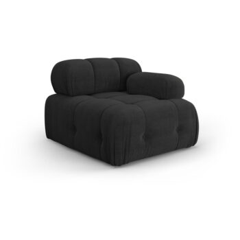 Čierny modul pohovky Ferento – Cosmopolitan Design - Image 3