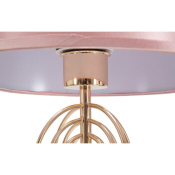Ružová stolová lampa Mauro Ferretti Krista, výška 55 cm - Image 3