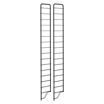 Bielo-čierny modulárny policový systém 82x204 cm Dakota – Tenzo – Obrázok 5