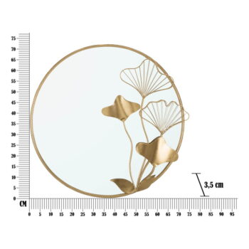 Nástenné zrkadlo ø 72 cm Flower – Mauro Ferretti - Image 6