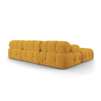 Rohová pohovka v horčicovej farbe Ferento – Cosmopolitan Design - Image 8