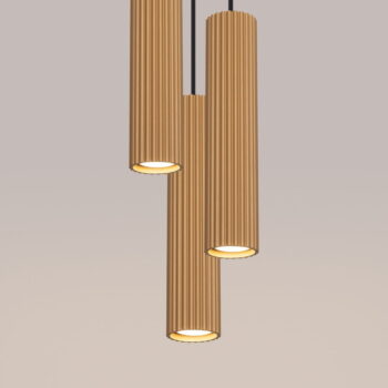 Závesné svietidlo v zlatej farbe ø 19,5 cm Gleam – Nice Lamps - Image 8