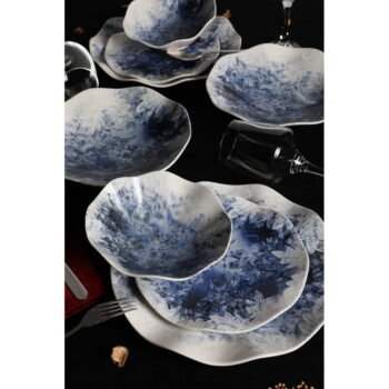 Porcelánová jedálenská súprava 24 ks – Hermia - Image 3