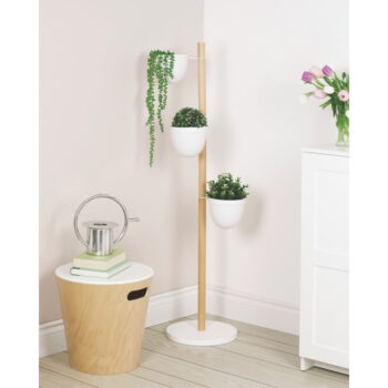 Okrúhly odkladací stolík ø 40 cm Woodrow - Umbra - Image 6