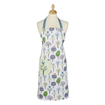 Utierky, zástera a chňapka v súprave 5 ks Forest Birds – Cooksmart ® - Image 6