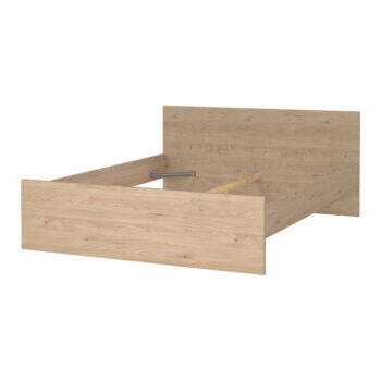 Dvojlôžková posteľ v dekore duba v prírodnej farbe 160x200 cm Naia – Tvilum - Image 8