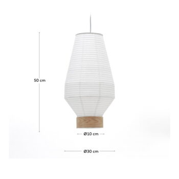 Biele tienidlo ø 30 cm Hila – Kave Home - Image 7