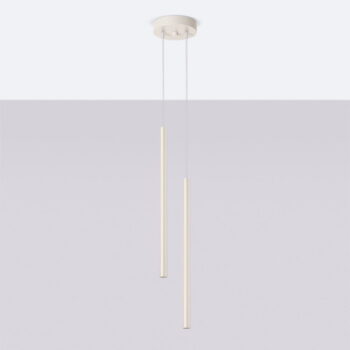 Krémové závesné svietidlo ø 15 cm Fideus – Nice Lamps - Image 3