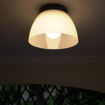 LED závesné vonkajšie svietidlo ø 20 cm – SULION - Image 2