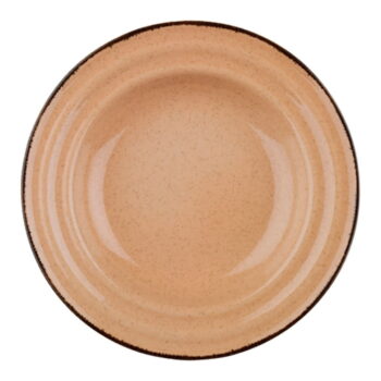 24-dielna súprava oranžového porcelánového riadu Kütahya Porselen Basis - Image 8