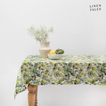 Ľanový obrus 140x250 cm Lotus – Linen Tales – Obrázok 2