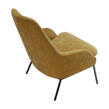 Tmavožlté kreslo Holly - Sits – Obrázok 3